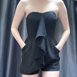 Fancy Frilly Front Romper